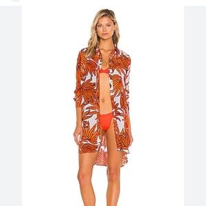 Maaji Mandy tropical print shirt in Zambeze River